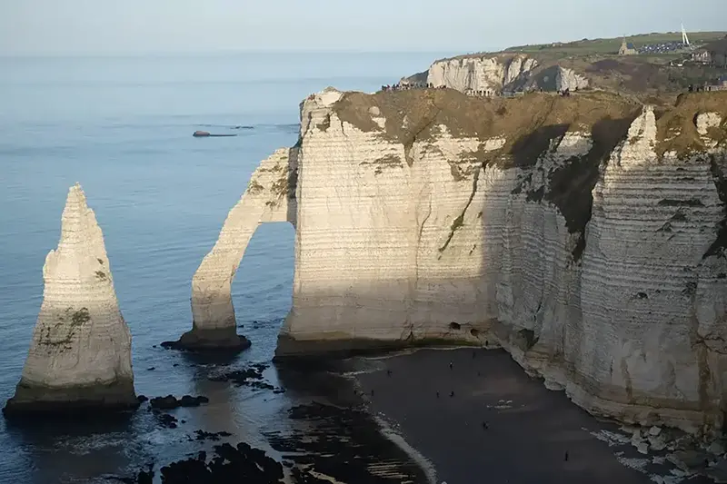 Étretat · Falaise d’Aval